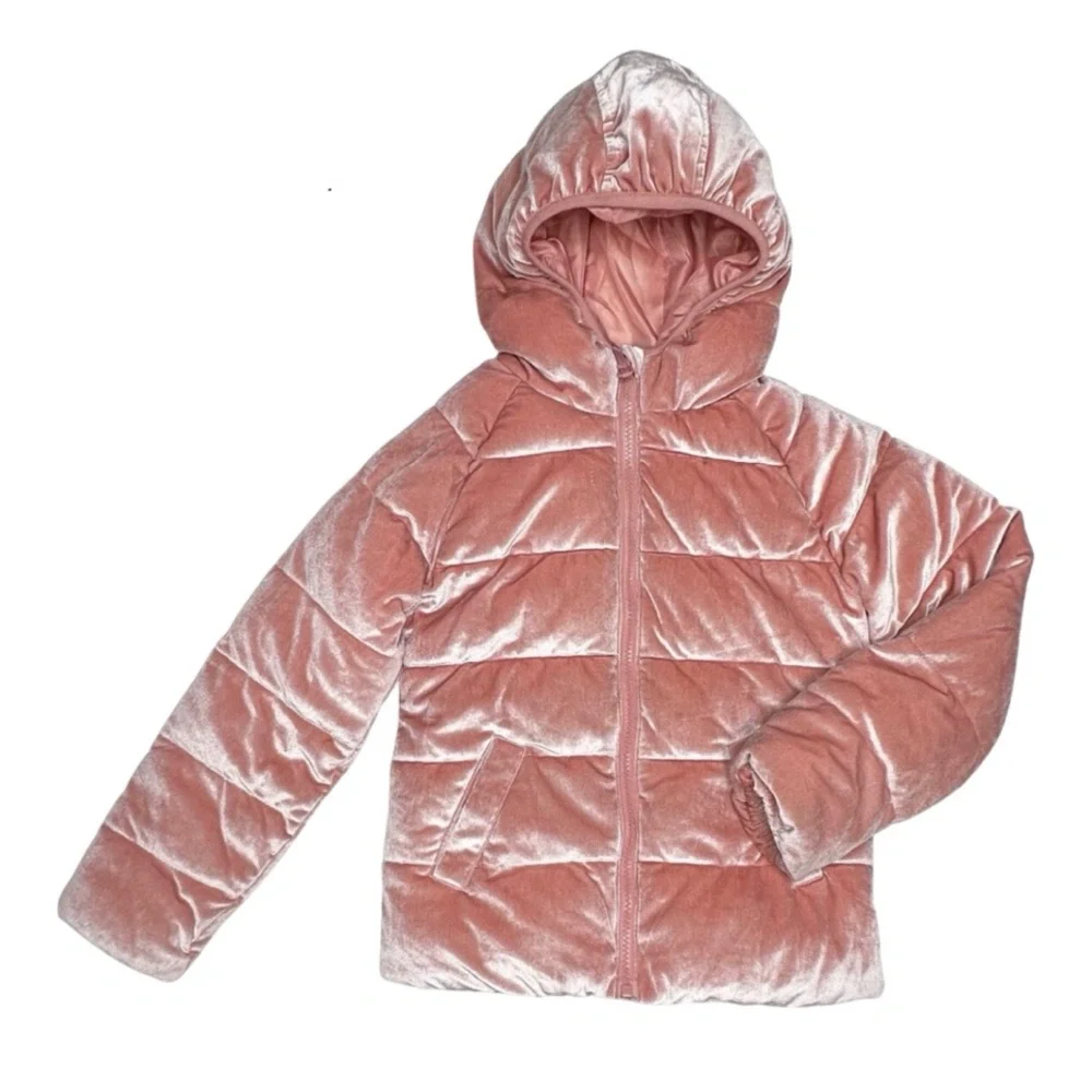 Old Navy‎ Velvet Puffer Jacket